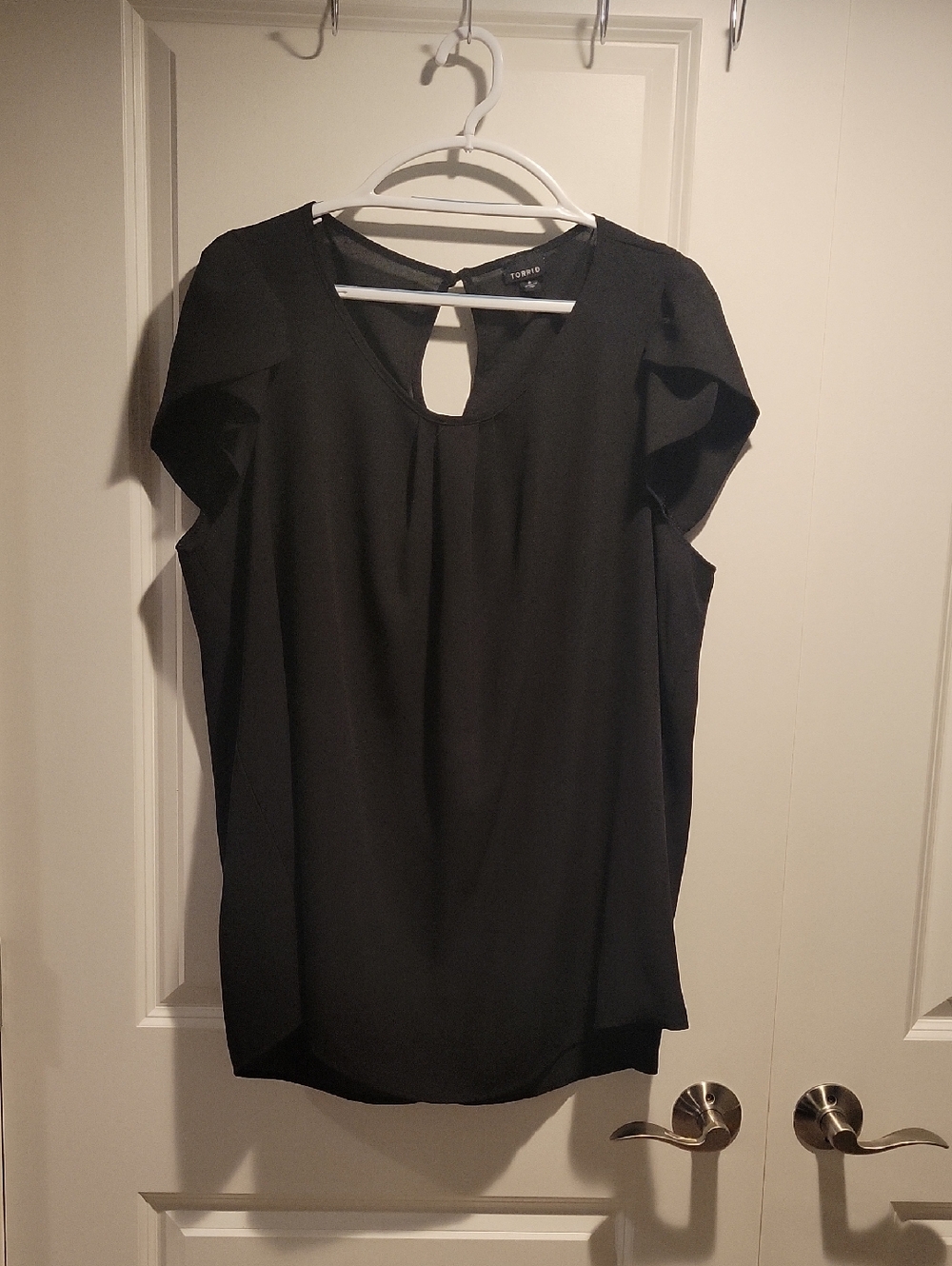Torrid Black Blouse